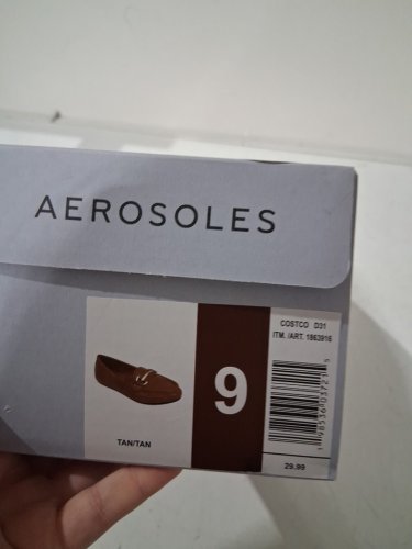 women's Aerosoles Driving Style Loafer - SIZE 9 - tan (style: 1863916) image 2