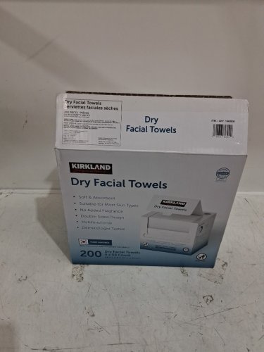 200PK Kirkland Signature Daily Dry Facial Towels (model: 1940909) image 2