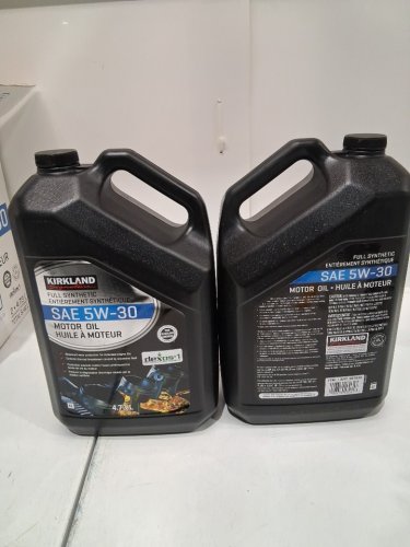 2PK Kirkland Signature Full Synthetic Motor Oil - SAE OW-30 - 4.73l (each) image 4