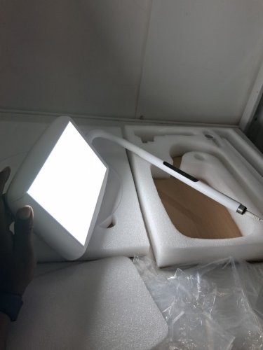 MediAcous Light Therapy Lamp with 5 Color Temperatures, 5 Brightness Levels, and Timer - 3000K to 6000K - 48" to 60" - white (model:ME-TL07 ) image 8