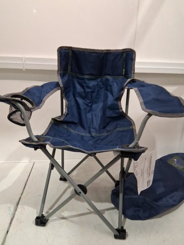 YOUTH BPS CAMP CHAIR WITH CARRYING BAG - BLUE image 5