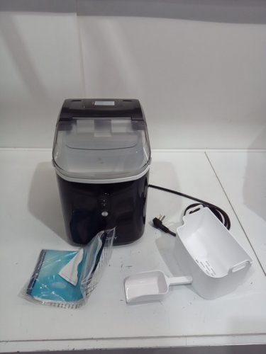 Euhomy Countertop Nugget Ice Maker - Makes 34lbs in a day - Black (Model: IM-12S / IM002-NBL-CAEH) image 3