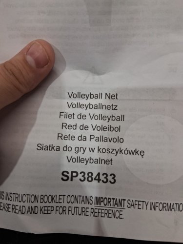 costway Adjustable Portable Volleyball Net Set with Boundary Line & Anti-Sag Design - yellow (model: sp38433ye) image 7
