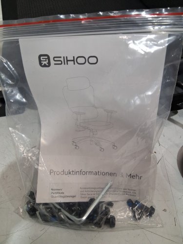 SIHOO Ergonomic Office Chair Mesh with Armrest and Lumbar Support - 3.15" Lift - Black (Model: M57-M015) image 4