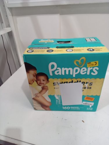 160pk pampers swaddlers best dryness disposable diapers - size 1 (8-14lb) image 2