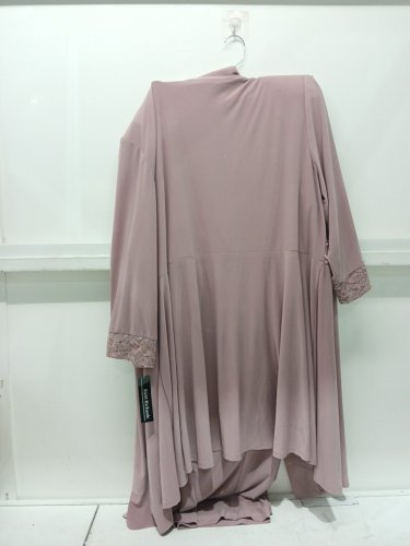 2PC WOMENS R&M RICHARDS Mother of the Bride Formal Plus Size Pant Suit - 20w- MAUVE (Style: 7772w) image 5