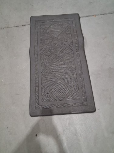 Passages by town & country living Border Comfort Kitchen Mat- 20" x 39" - grey/brown (model:1225103) image 2