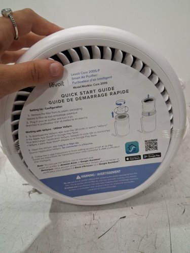 Levoit Core 200S Smart app control Air Purifier - white (model: 200s) image 4