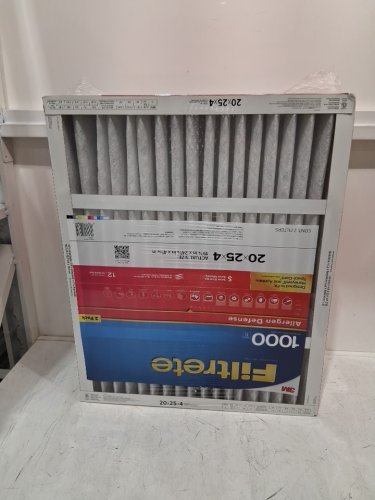 2PK Filtrete 3M Allergen Defense Electrostatic Pleated Air Filter - 20" x 25" x 4" - MERV 11 - 1000 MPR image 2