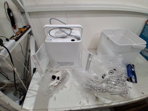 MIDEA CUBE 50 PINT SMART WIFI DEHUMIDIFIER - 4,500 SQ. FT - WHITE (MODEL: MAD50S1QWT-A) image 8