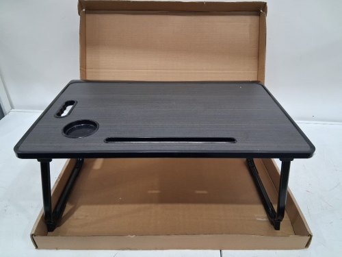 Amaredom multifunctional portable folding table/desk - 10.43" x 23.6" x 15.7" - black (model: Amaredom) image 4