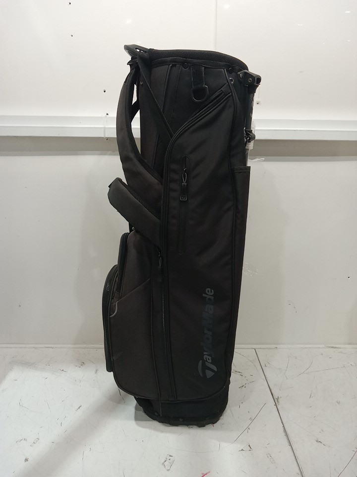 taylormade flextech stand 4 way top golf bag - black (model: n2649801) image 3