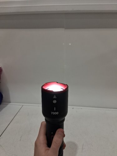 Infinity X1 7000 Lumen Flashlight - black\red - (model:1806405) image 3
