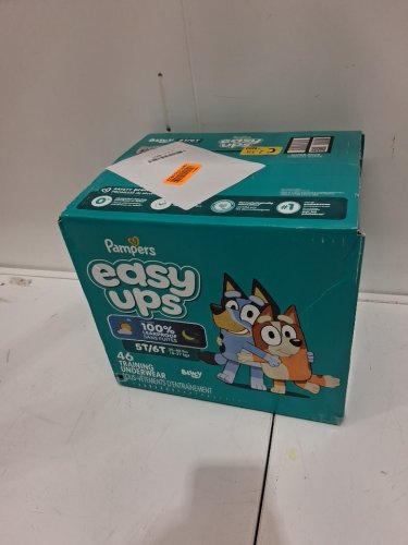 46PK TODDLERS PAMPERS EASY UPS POTTY TRAINING UNDERWEAR - 5T/6T - BLUEY image 2