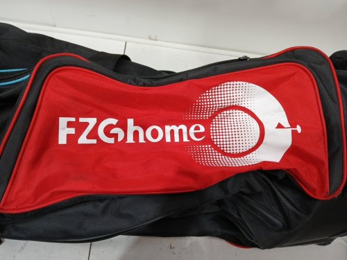 FZGhome Golf Travel Bags for Airlines with Hard Case Top & Wheels - 52" - Black/red/blue image 4