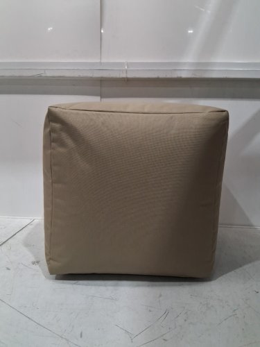Gouchee Home Cube Brava Pouf Ottoman Foot Rest - 40" - Khaki - (model:3237265 khaki) image 2
