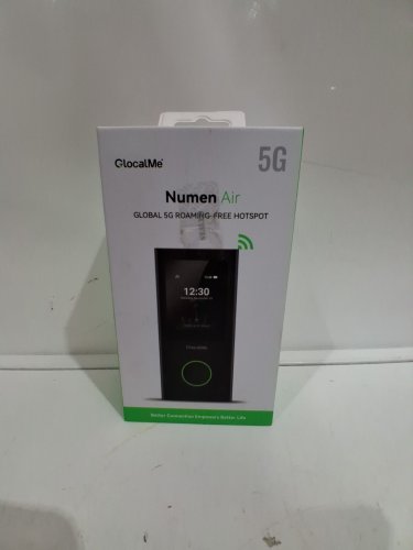 GlocalMe Numen Air 5G Portable High Speed Wi-Fi Hotspot for Mobile Devices - Connect Up to 16 Devices - Black (model: GLMU21A01) image 2