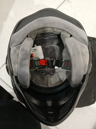 ILM Open Face with visor Motorcycle Helmet - small - midnight green (MODEL: ILM-726X) image 4
