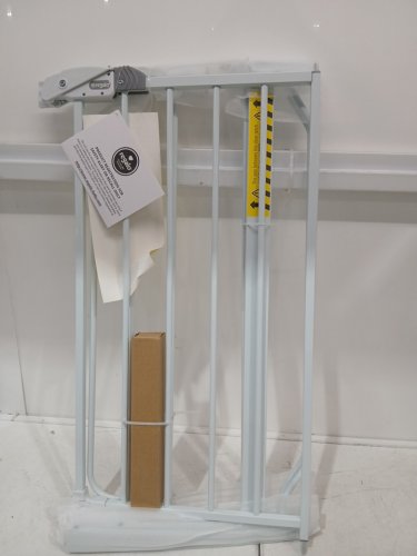 REGALO EASY-STEP METAL WALK-THROUGH SAFETY GATE - 29'' - 38.5" x 30" - WHITE - (MODEL: 1160DS) image 3