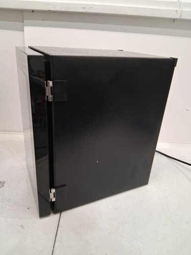 EUHOMY BEVERAGE REFRIGERATOR COOLER WITH 40°F-61°F DIGITAL TEMPERATURE CONTROL - 18L (HOLDS 25 CANS) - BLACK (MODEL: FWC008-11BL-CAEH /‎ WC-6B) image 4