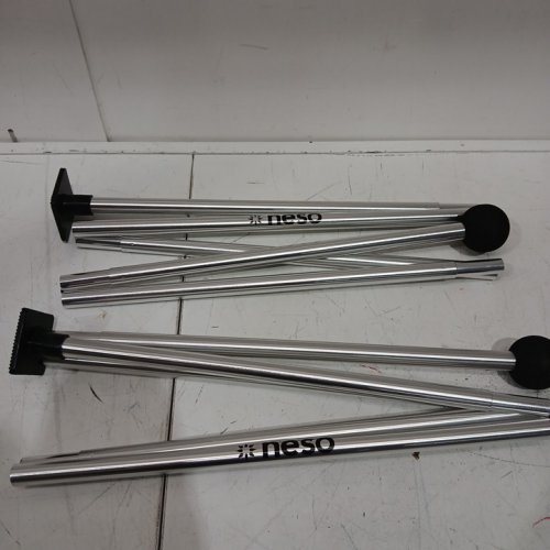 2pk neso beach tent poles - 5.6ft - silver/black image 4