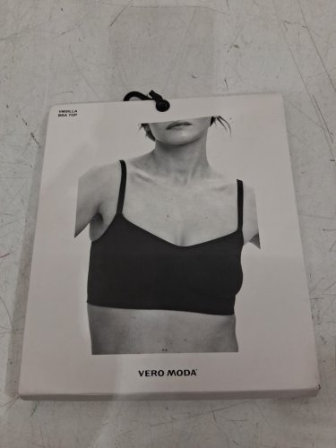 WOMEN'S VERO MODA VMSILLA Seamless Bra - LARGE/EXTRA LARGE - Black - (Style: 10276652) image 2