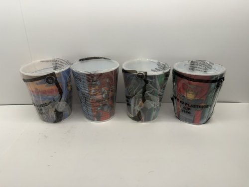 8PC MCDONALD'S LEGO MOVIE COLLECTORS CUPS, 8OZ - 2013 image 3
