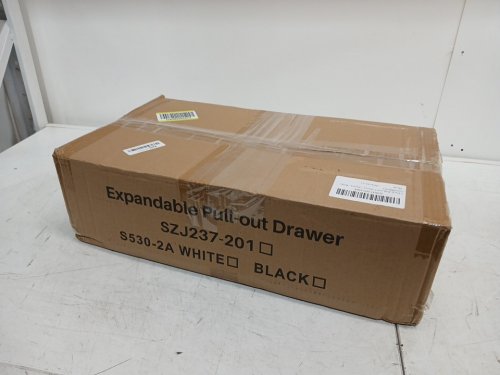 2pk kitstorack heavy duty pull out cabinet organizer - 12-20" - black image 3