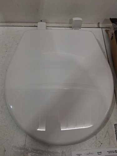 BEMIS PLASTIC round TOILET SEAT - WHITE (MODEL: 730slec000) image 3