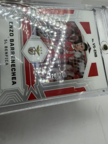 SIGNED ENZO BARRENECHEA LTD ED #126/149 - PANINI OBSIDIAN VOLCANIC 130PNT CARD (VS-ENB) image 3