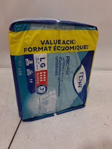 26PK TENA unisex proSKIN OVERNIGHT Stretch briefs - Super Absorbency - large image 4