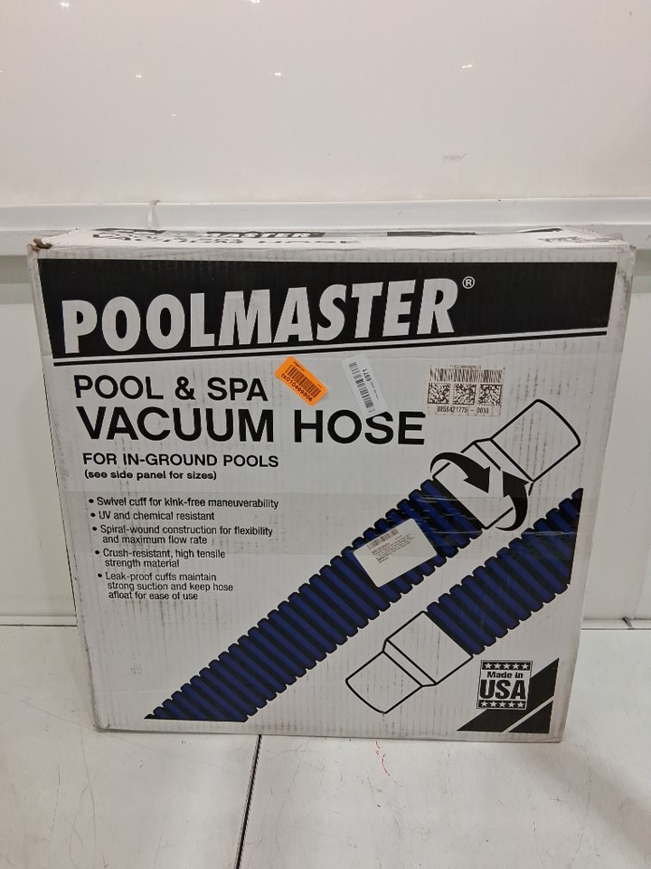 POOLMASTER VACUUM HOSE FOR IN GROUND POOL - 1-1/2" x 40FT - BLUE (MODEL: 33440) image 2