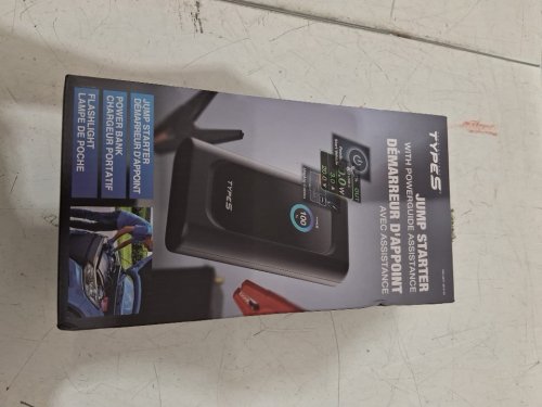 TYPES P10 Portable Jump Starter with Powerguide Assistance & Flashlight (model:3510120) image 2