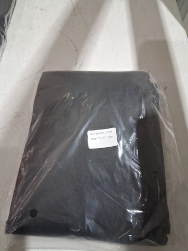 Estink Waterproof replacement outdoor patio swing seat cover -59.1" x 19.7" x 3.9" -black image 3