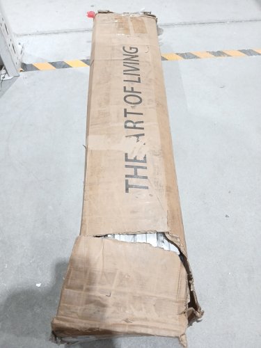 THE ART OF LIVING Metal BED FRAME - KING - WHITE (MODEL: WDLWCTTC004) image 2