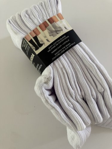 4PR Scotch and Soda Amsterdam Slouch Crew Socks - OSFM - White (Style: 1925617) image 2