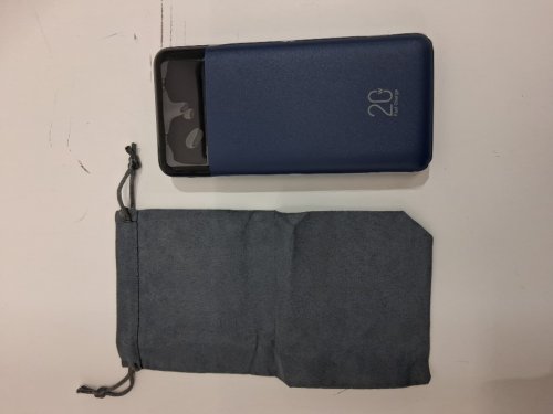 Charmast Power Bank with Built in Cables - 20000mAh - blue (model: c2065) image 2