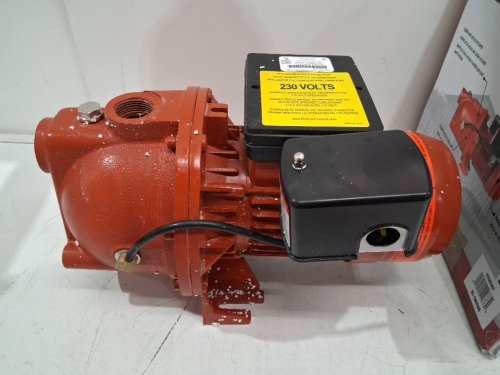 REDLION SHALLOW WELL JET PUMP - 17GPM - 1HP - red/black (MODEL: RL-SWJ100) image 3