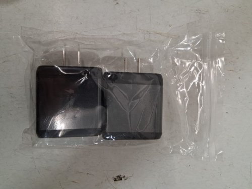 2PK MULTI-PORT FAST CHARGING WALL BLOCK - 50W - BLACK (MODEL: hnt-pd511) image 4