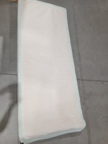 Zinus Foam & Spring CertiPUR-US Certified Pressure Relief Hybrid Mattress - 5" narrow twin - WHITE/green (MODEL: AZ-FMS-5N) image 5