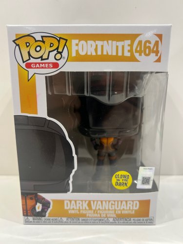 Funko pop! **glows in the dark** Games: fortnite - dark vanguard vinyl figure (#464) image 2