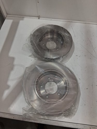 2PK POWER STOP Autospeciality Replacement Rear Brake Rotor - Fits Various Kia and Hyundai Models (Model: JBR1337) image 9