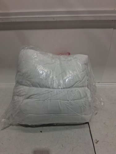 Niagara bamboo soft mattress topper - twin - 39" X 75" -white/green image 4