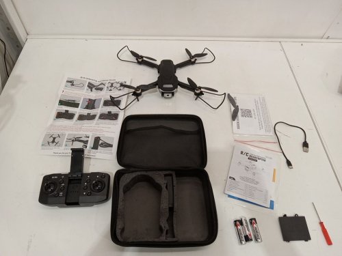 Wipkviey Foldable RC FPV Drone with 4k Camera, 2 Batteries And Carrying Case - 30Min+ Flight Time - (Model: B15) image 3