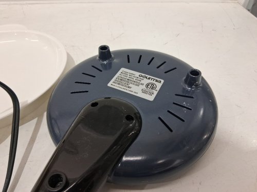Gourmia Electric Nonstick Crepe Maker with Batter Bowl - 8" - Black / Dark Grey (Model: GCM1440) image 5