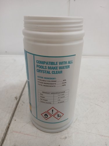 MOSPAN chlorine tablets for pool - 2lbs - white image 3