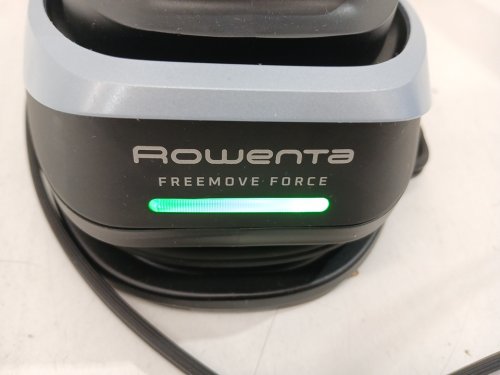 ROWENTA FREEMOVE CORDLESS IRON, PORTABLE STEAMER - 1600W - BLUE AND BLACK (ITEM: DE6730) image 4