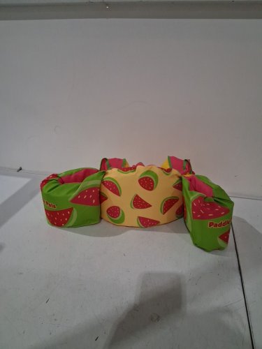 kid's paddle pals type v life vest - 35-55LBS CAPACITY - pink watermelons (model: 1977991) image 2