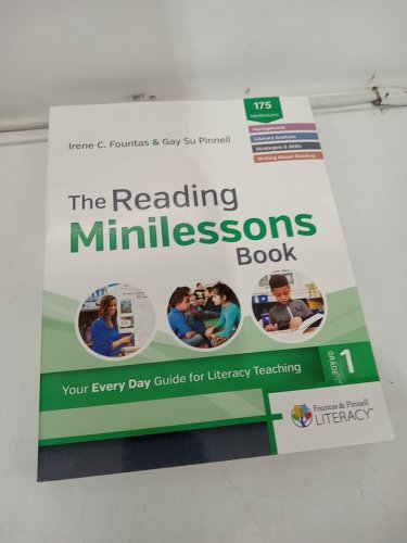(Paperback) The Reading Minilessons Book: Your Everyday Guide for Literacy Teaching: Grade 1 by Fountas & Pinnell Literacy image 2