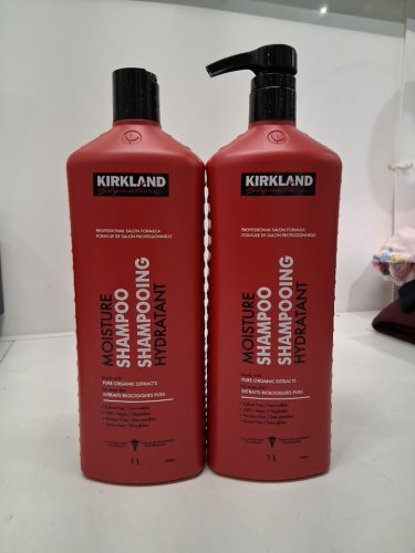 2PK KIRKLAND PROFESSIONAL SALON FORMULA MOISTURE SHAMPOO - 1L EACH image 2